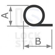 Уплотнитель оконный OT-KUMI 101 A8 SIL