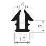 Уплотнитель оконный OT-KUMI 5835 EPDM