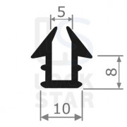 Уплотнитель оконный OT-KUMI 5872 EPDM